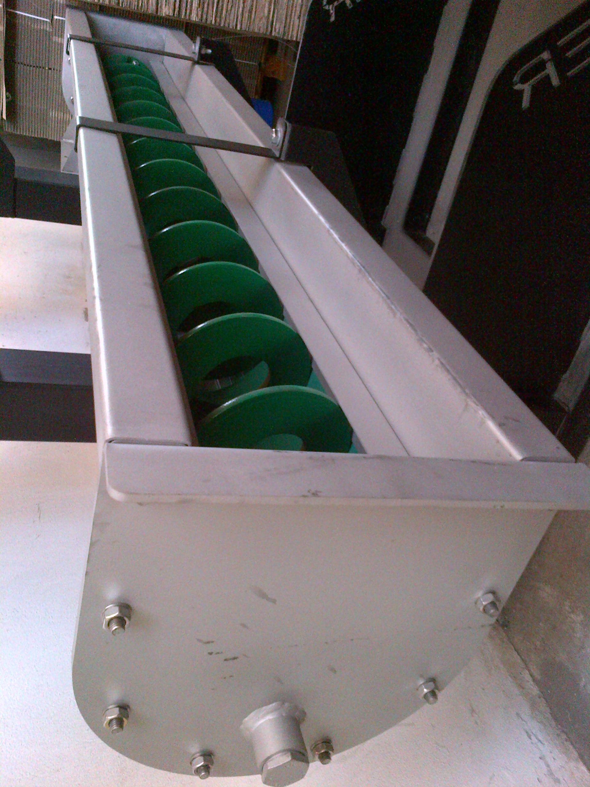 Trough Screw Conveyor Ts Series Pofer Srl